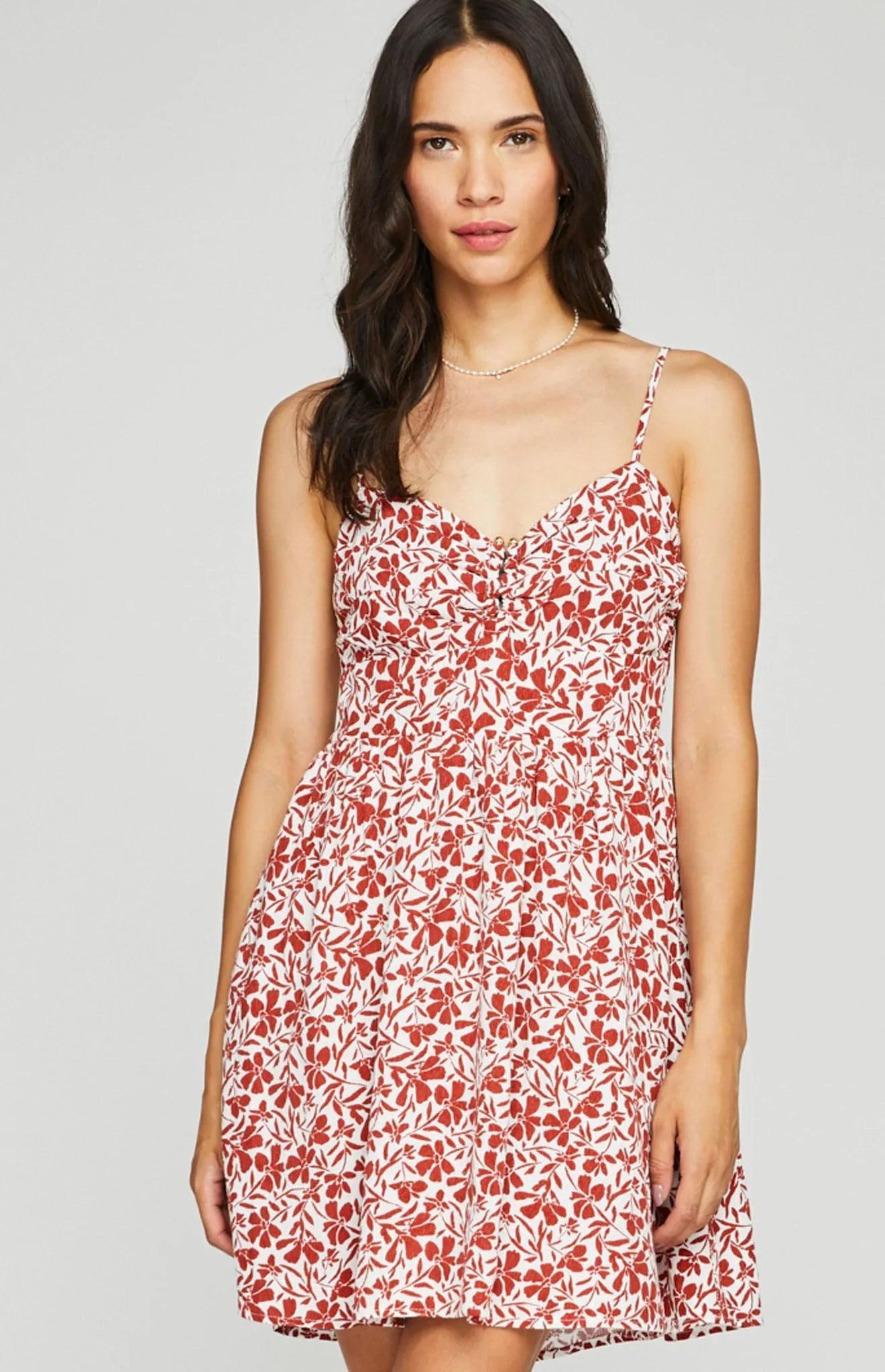 Rory Floral Mini Dress Product Image