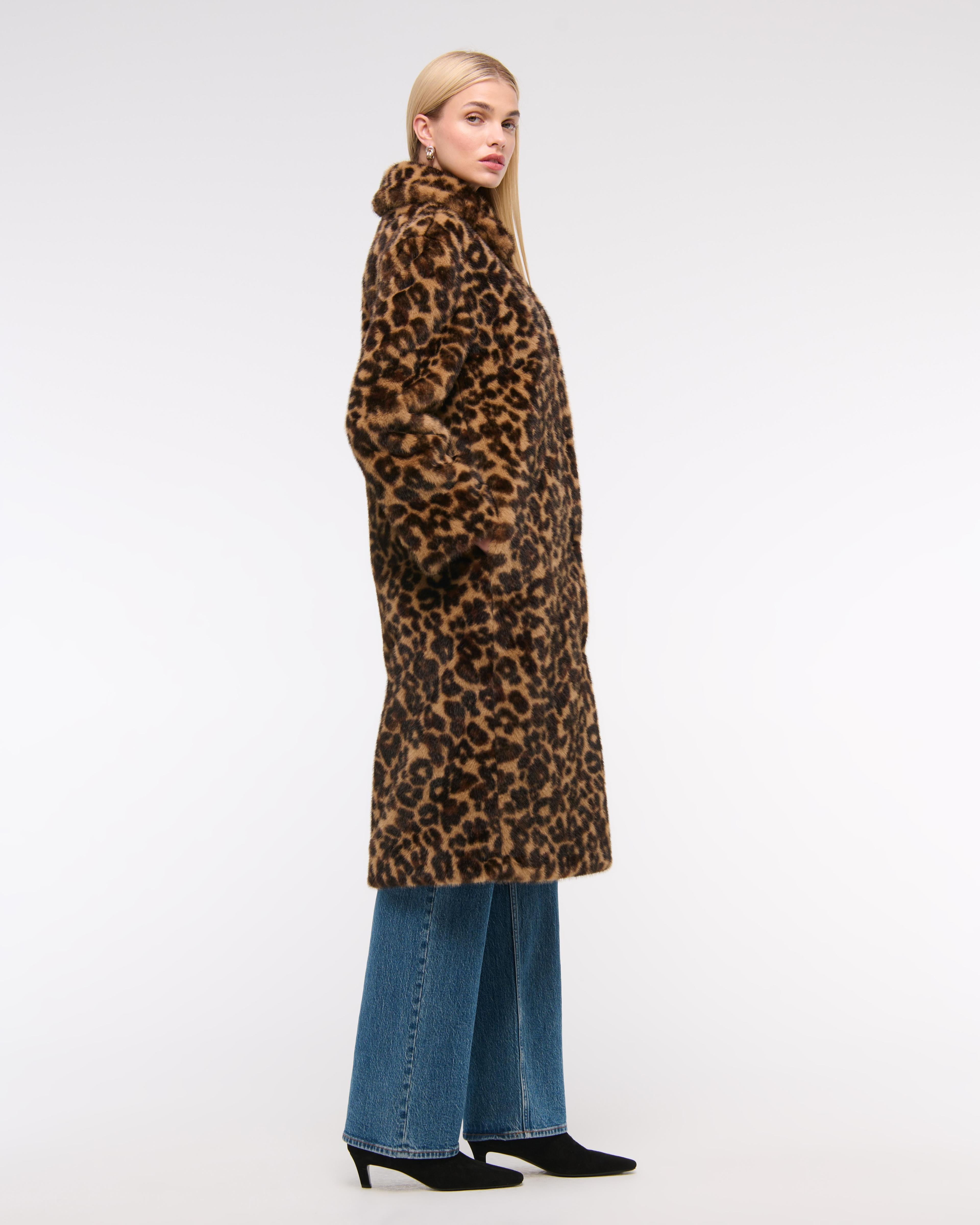 Faux Fur Coat Product Image