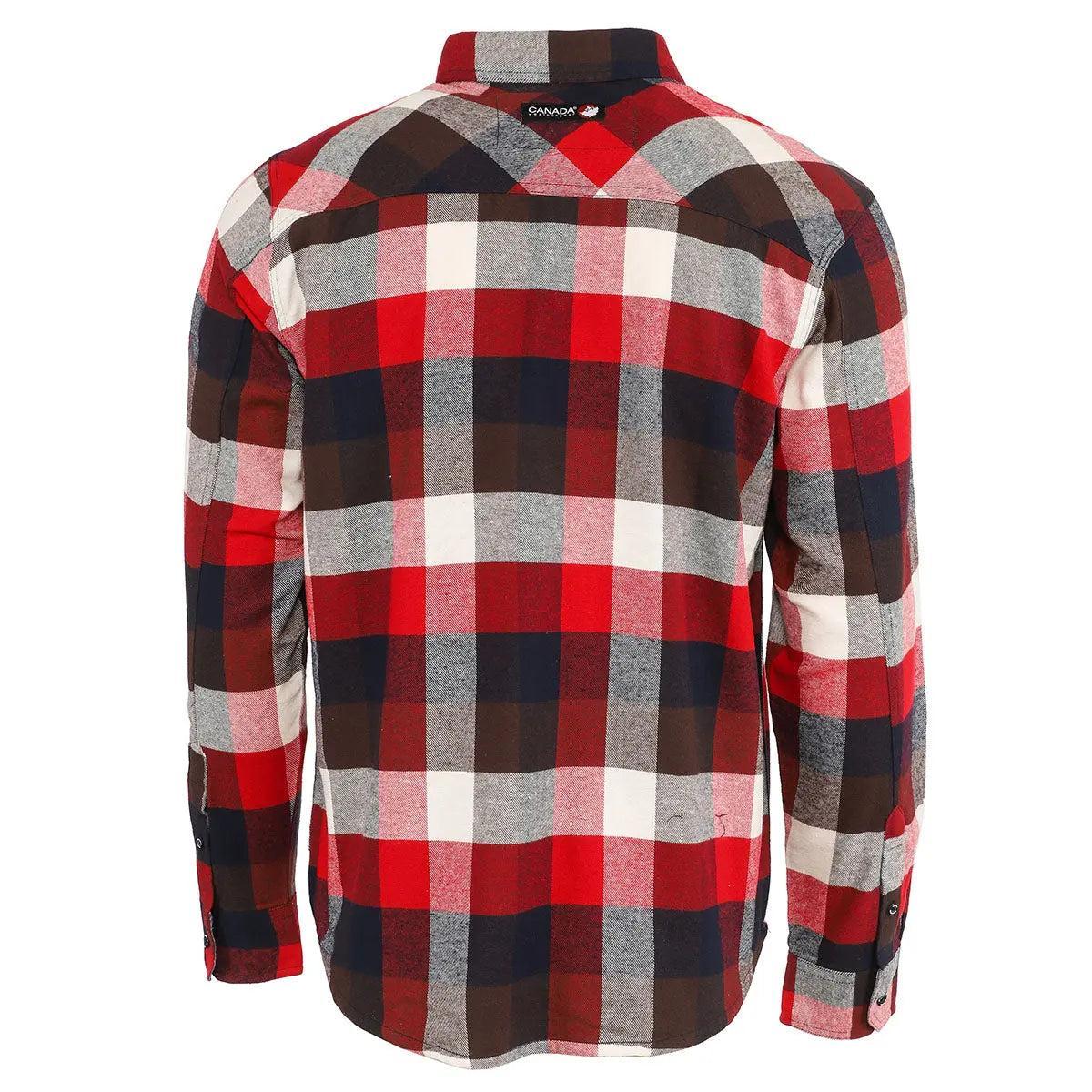 Canada Weather Gear Men's Flannel With Chambray Lined Collar Product Image