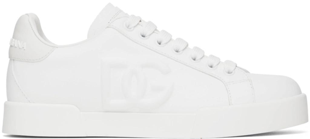 DOLCE & GABBANA Sneaker New Rome In White Product Image