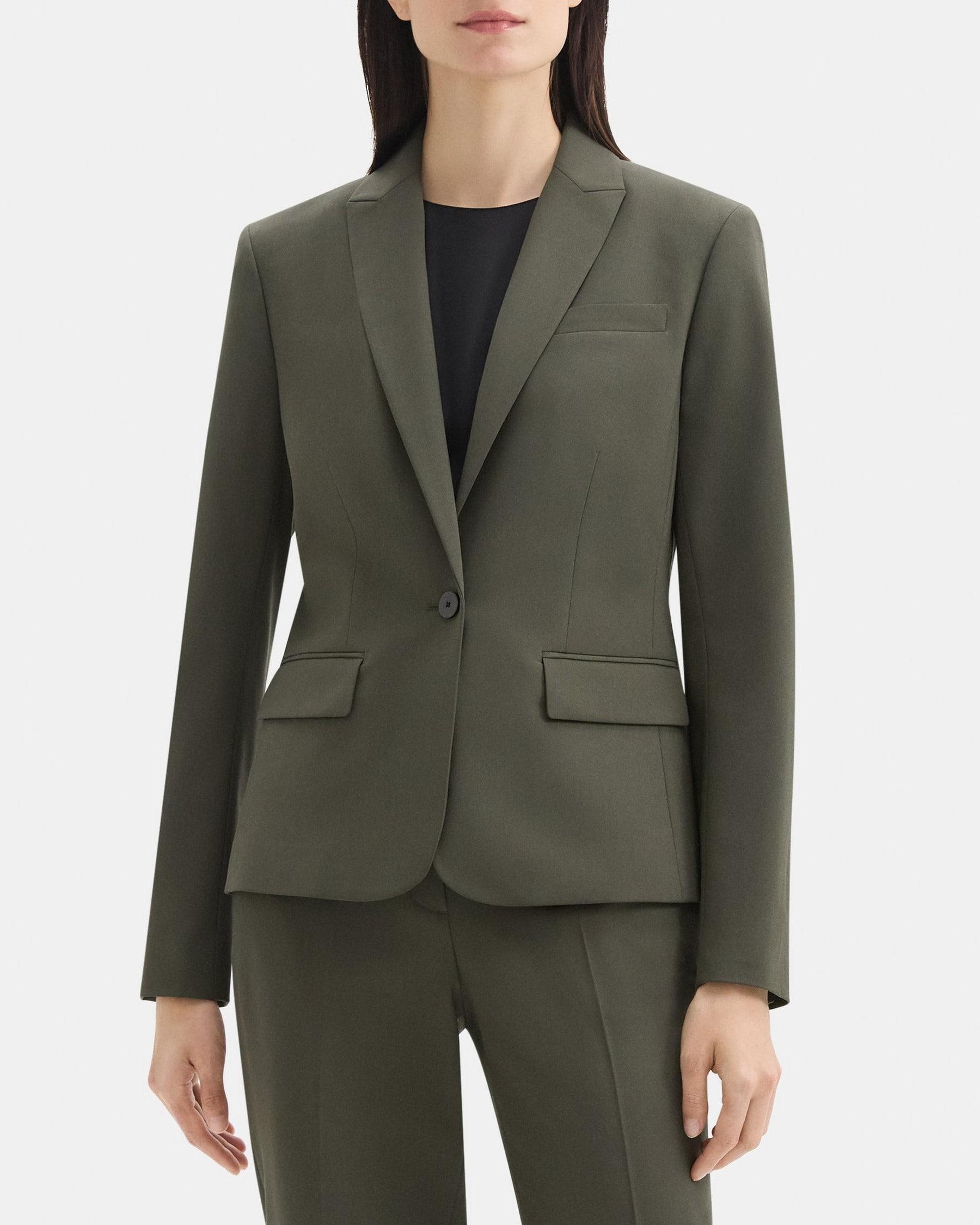 Slim-Fit Blazer in Stretch Wool Product Image