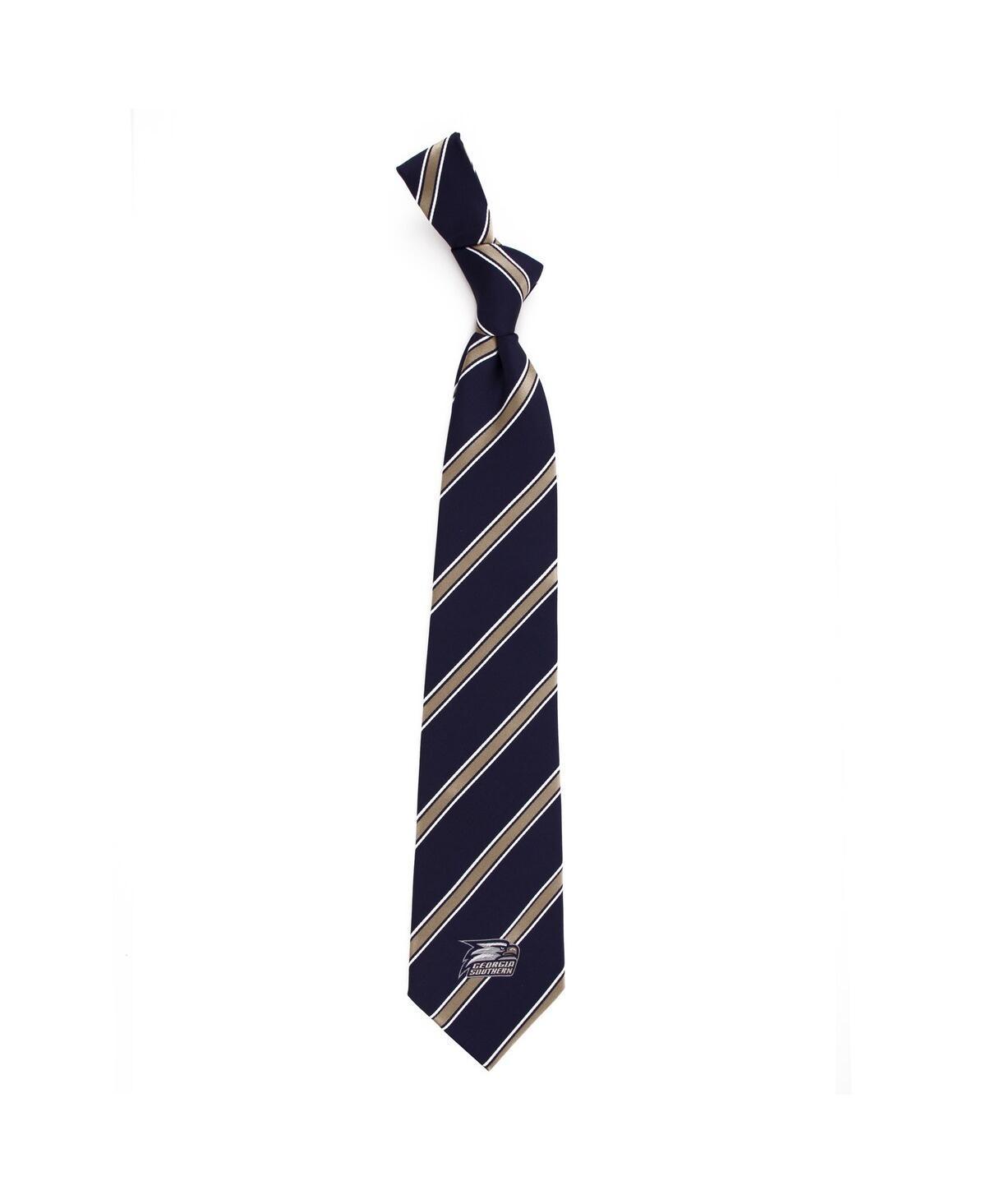 Mens Navy Georgia Southern Eagles Woven Polyester Tie Product Image