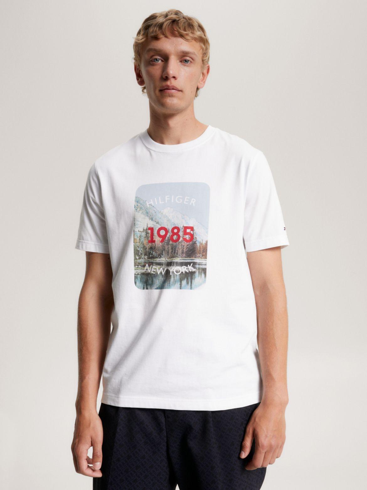 Tommy Hilfiger Men's Landscape Graphic T-Shirt Product Image