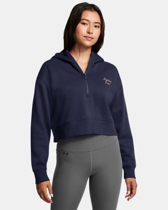 Women's UA Rival Fleece Collegiate ½ Zip Hoodie Product Image