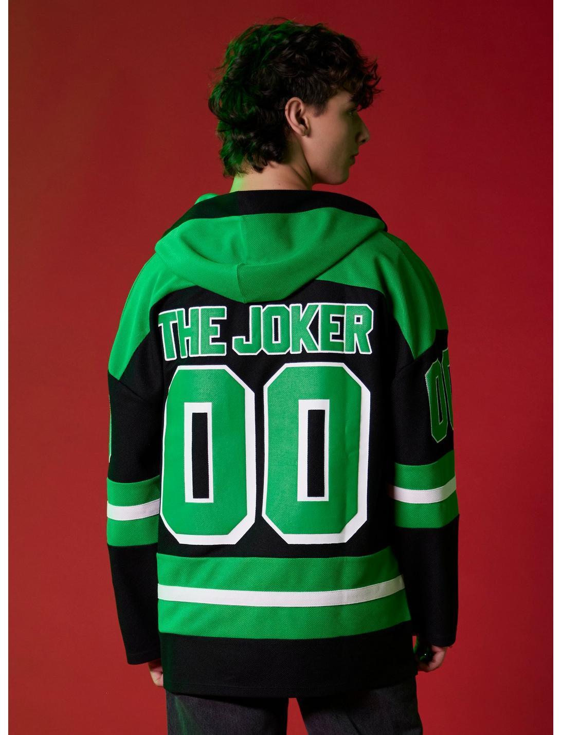 DC Comics Batman The Joker Hooded Hockey Jersey Product Image