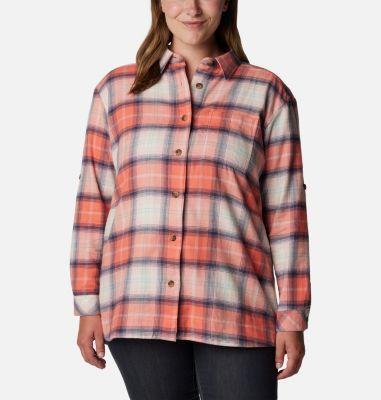 Columbia Women's Holly Hideaway Flannel Shirt - Plus Size- product image