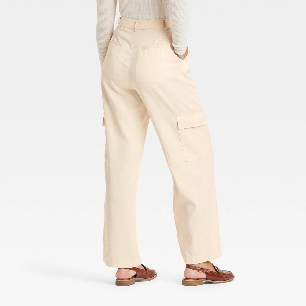 Women's High-Rise Straight Leg Cargo Pants - Universal Thread™ Product Image