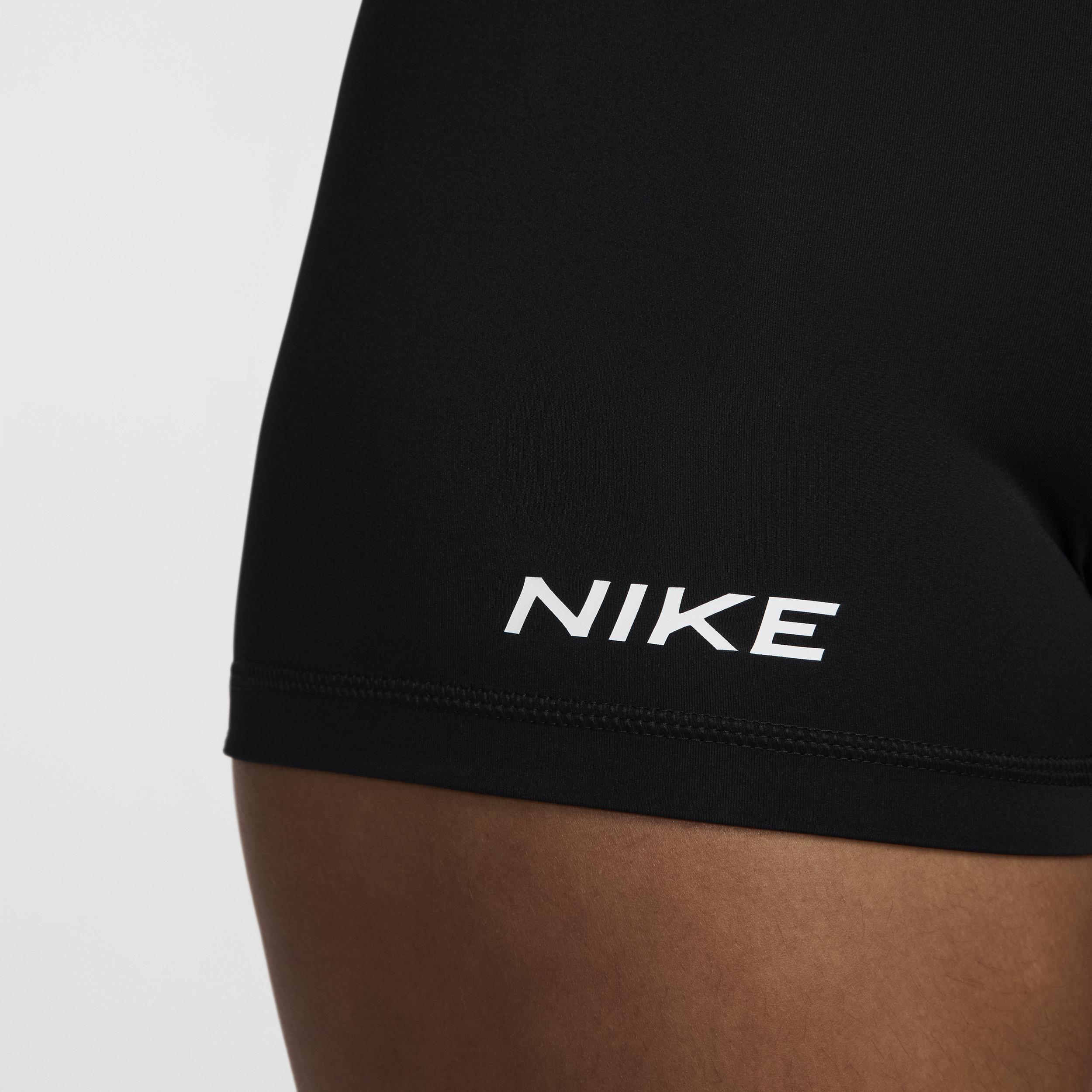 Womens Nike Pro Mid-Rise 3 Graphic Biker Shorts Product Image