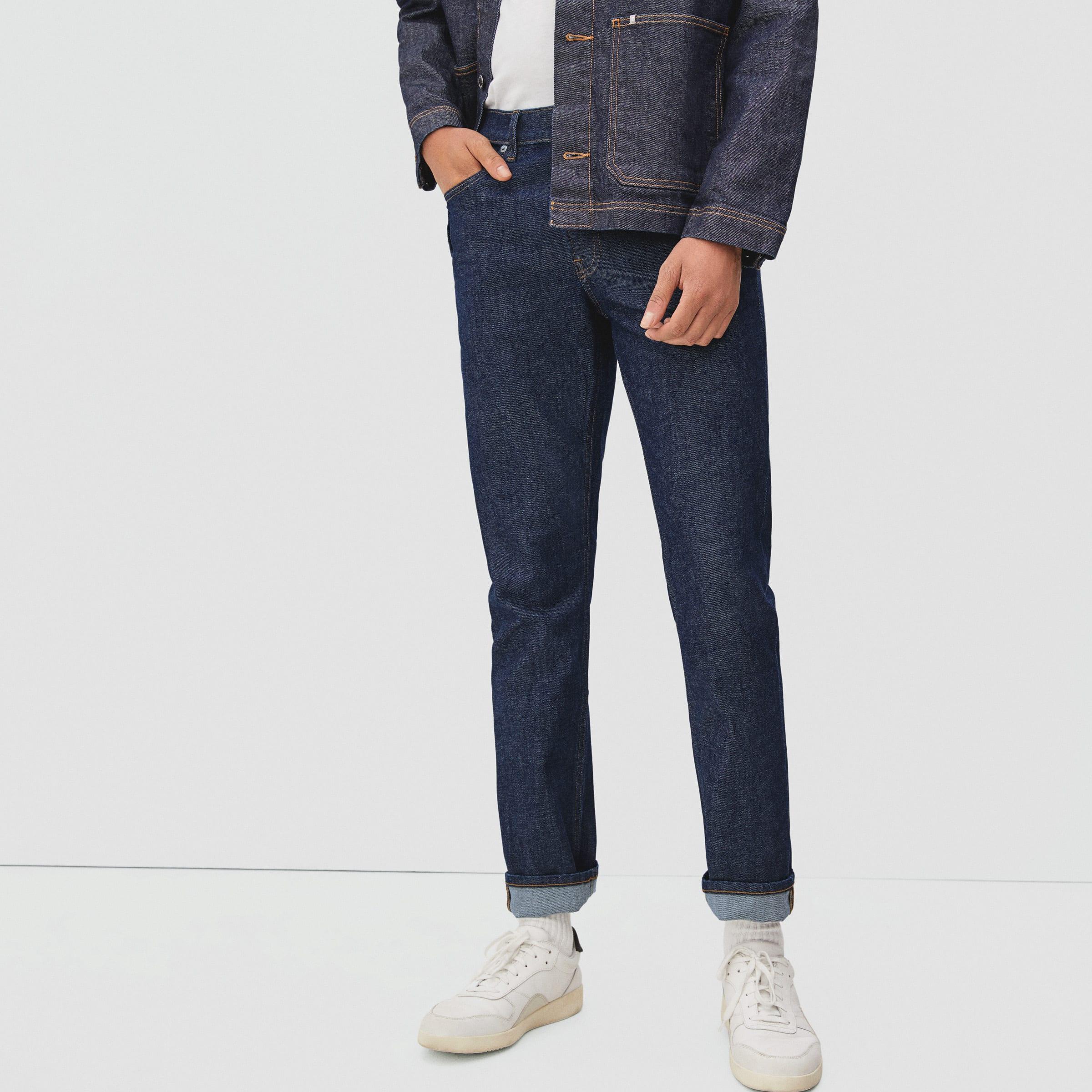 Mens Slim 4-Way Stretch Organic Jean | Uniform by Everlane Product Image