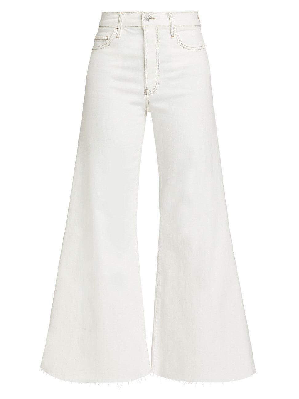 Womens Le Palazzo Crop Wide-Leg Jeans Product Image