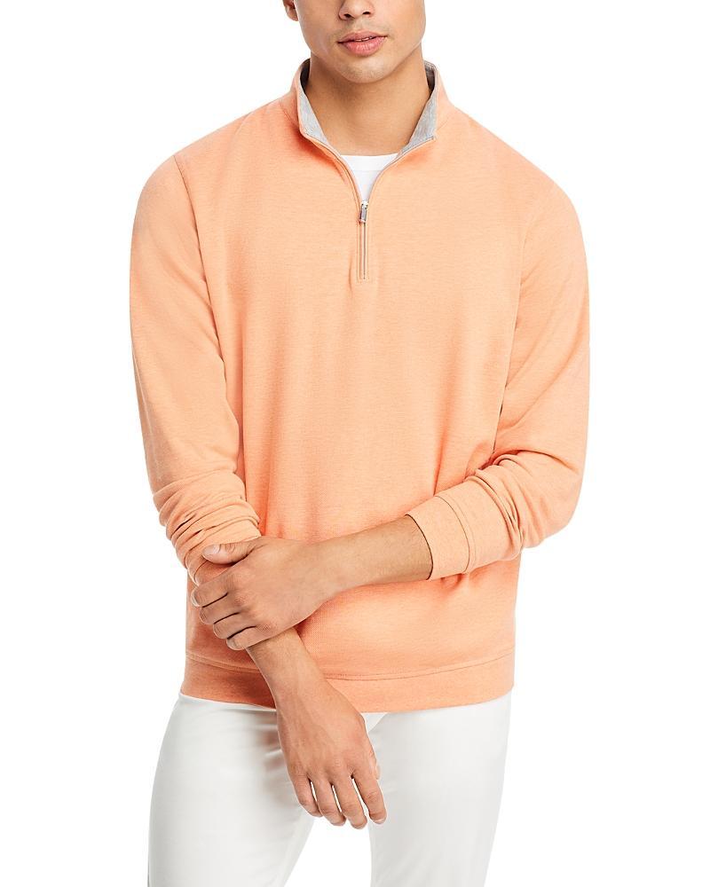 Peter Millar Crown Comfort Piqu Quarter Zip Pullover Product Image