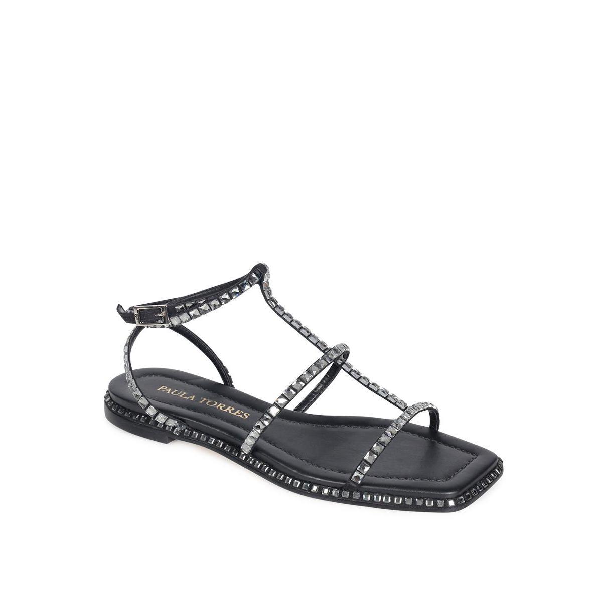 Paula Torres Womens Cristal Flat Sandal Product Image