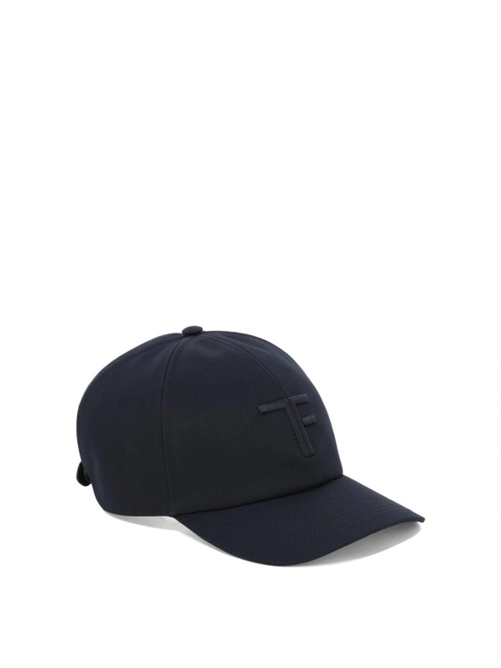 Baseball Cap With Logo In Blue Product Image