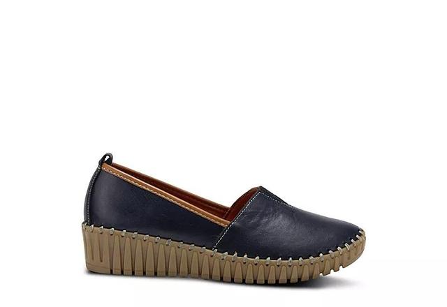 Spring Step Tispea (Navy Leather) Women's Shoes Product Image