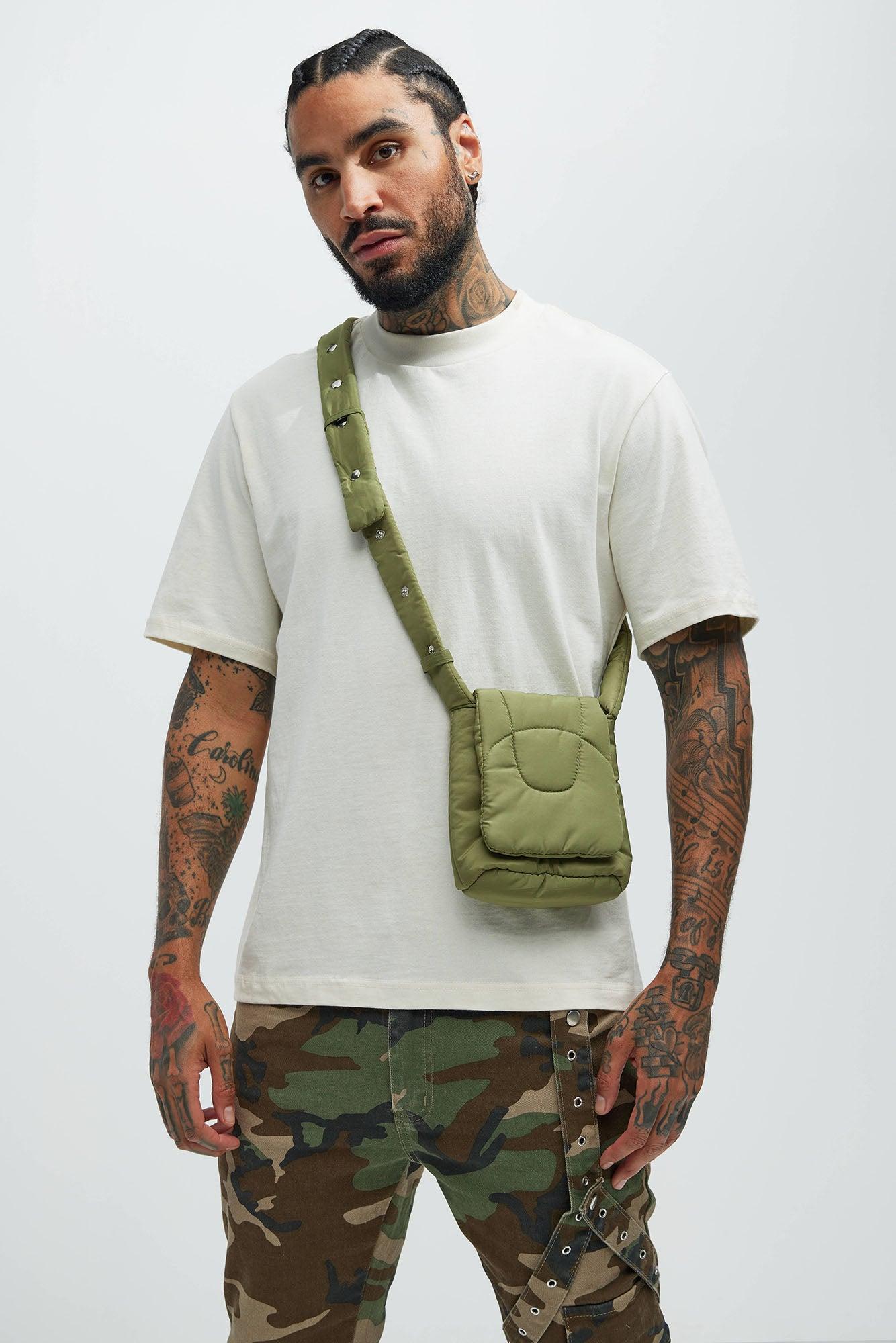 Only Essentials Crossbody Bag - Olive Product Image