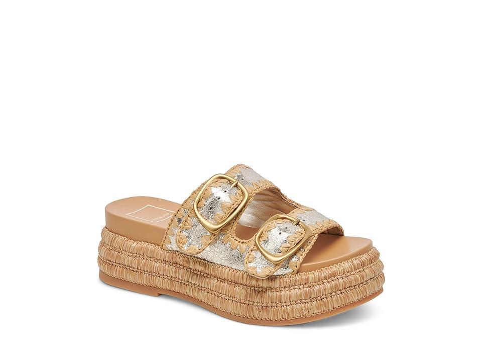 Dolce Vita Wanika Jute Platform Slide Sandal Product Image