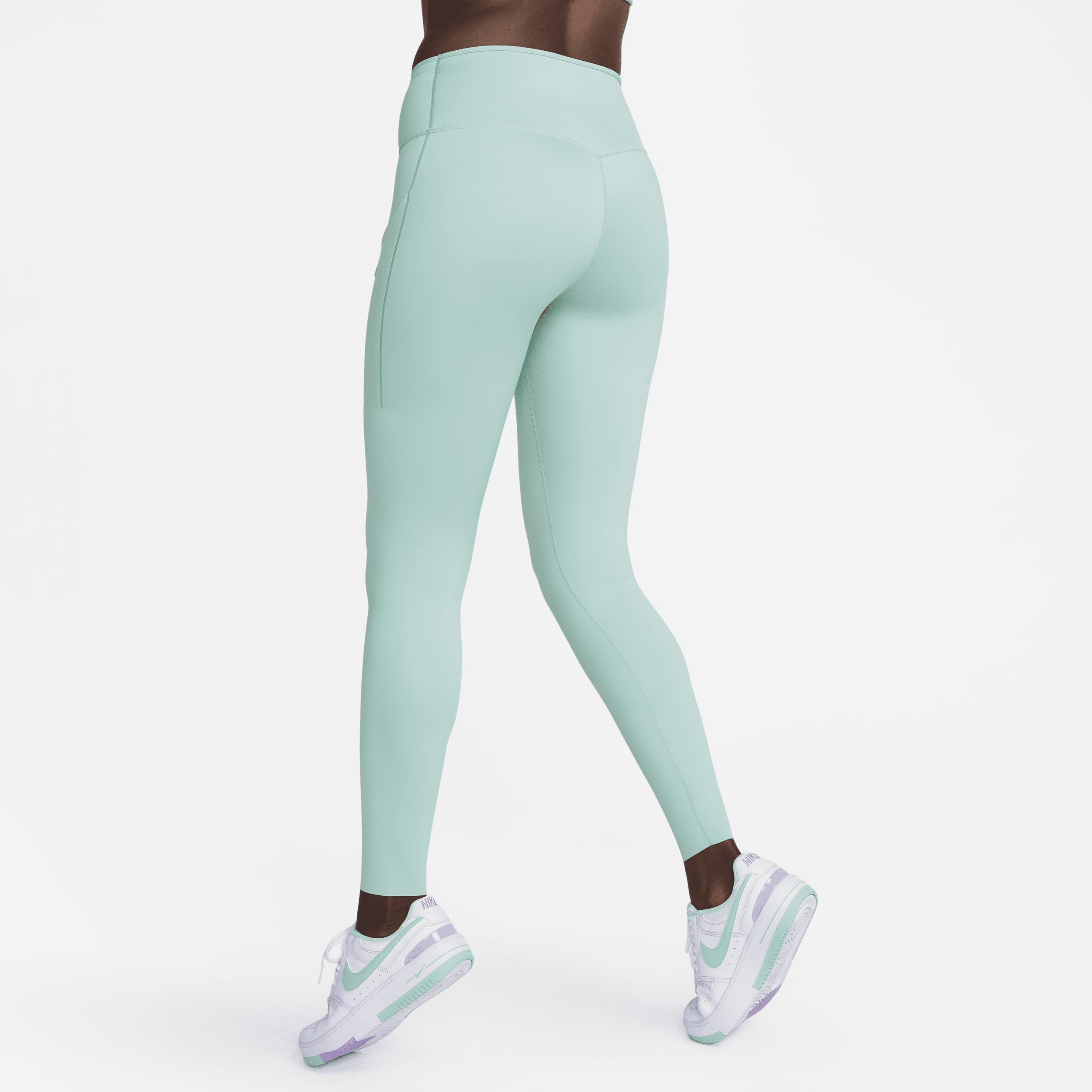 Nike Womens Go Firm-Support Mid-Rise Full-Length Leggings with Pockets Product Image