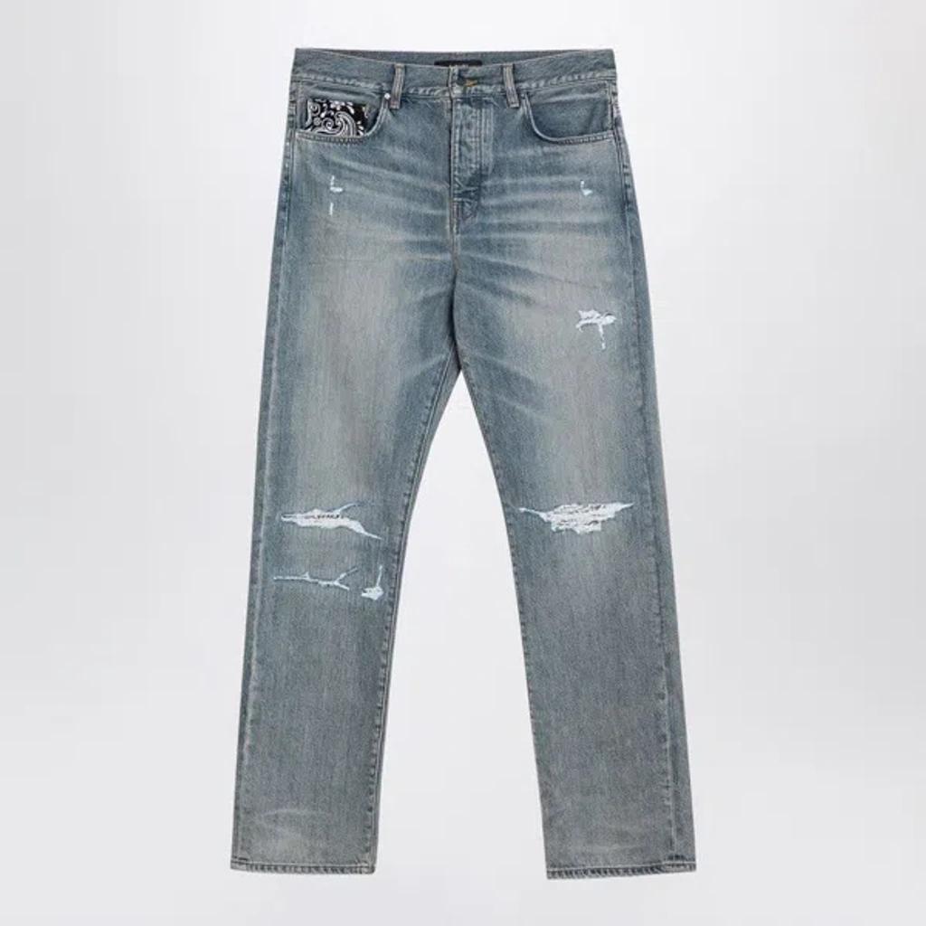 Pants In Light Blue Product Image