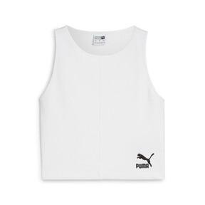 PUMA CLASSICS Women's Ribbed Crop Top Product Image