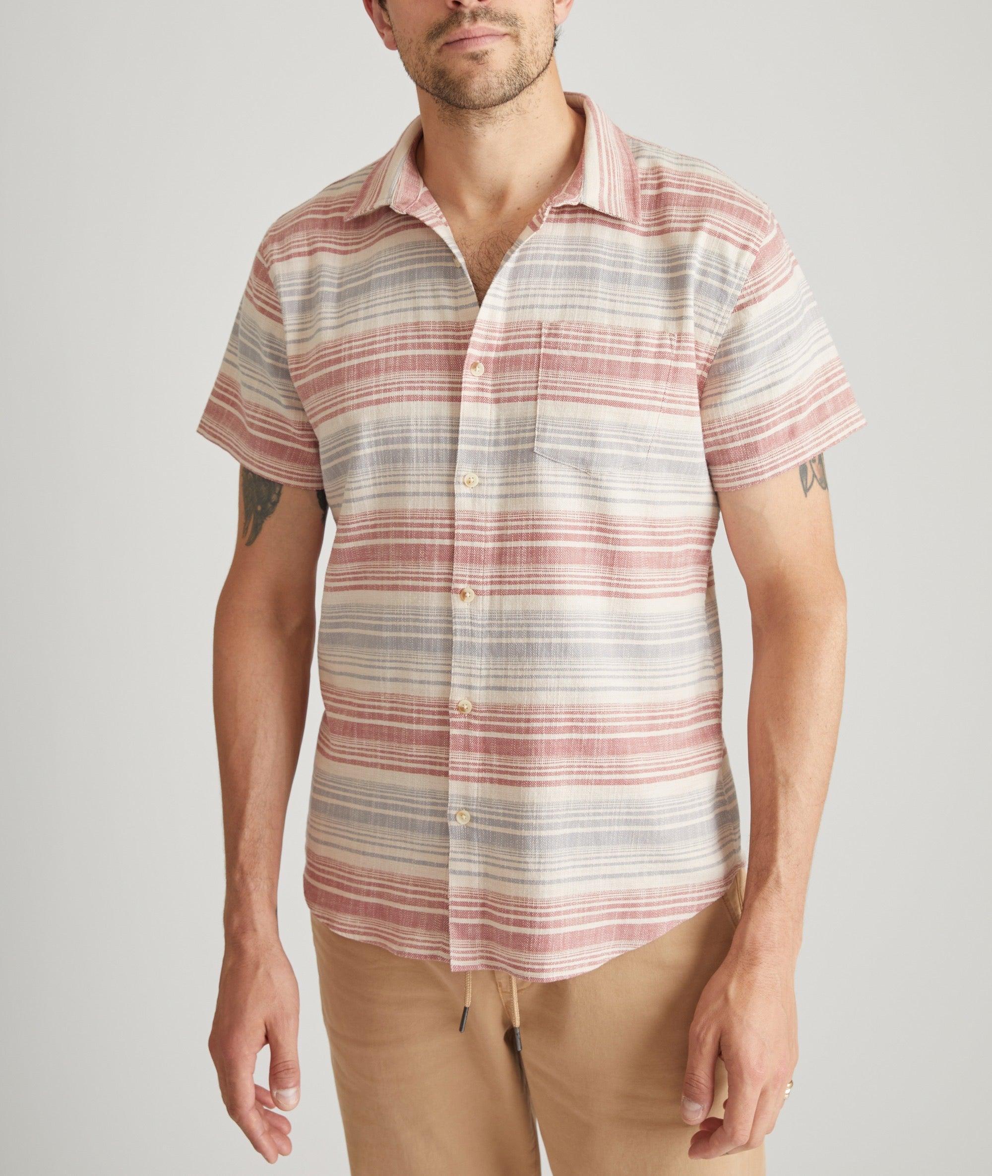 Stretch Selvage Short Sleeve Shirt Product Image