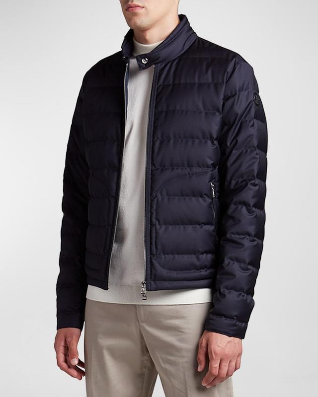 Mens Acorus Quilted Wool Jacket Product Image