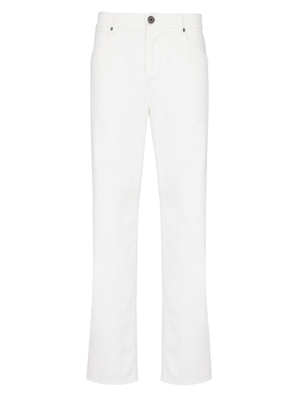 Mens Cotton-Blend Five-Pocket Jeans Product Image