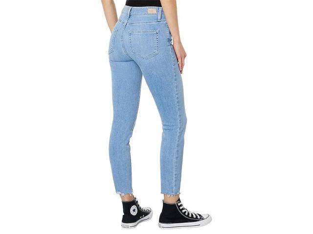 Paige Hoxton Crop in Dovetail w/ Rowdy Hem (Dovetail w/ Rowdy Hem) Women's Jeans Product Image