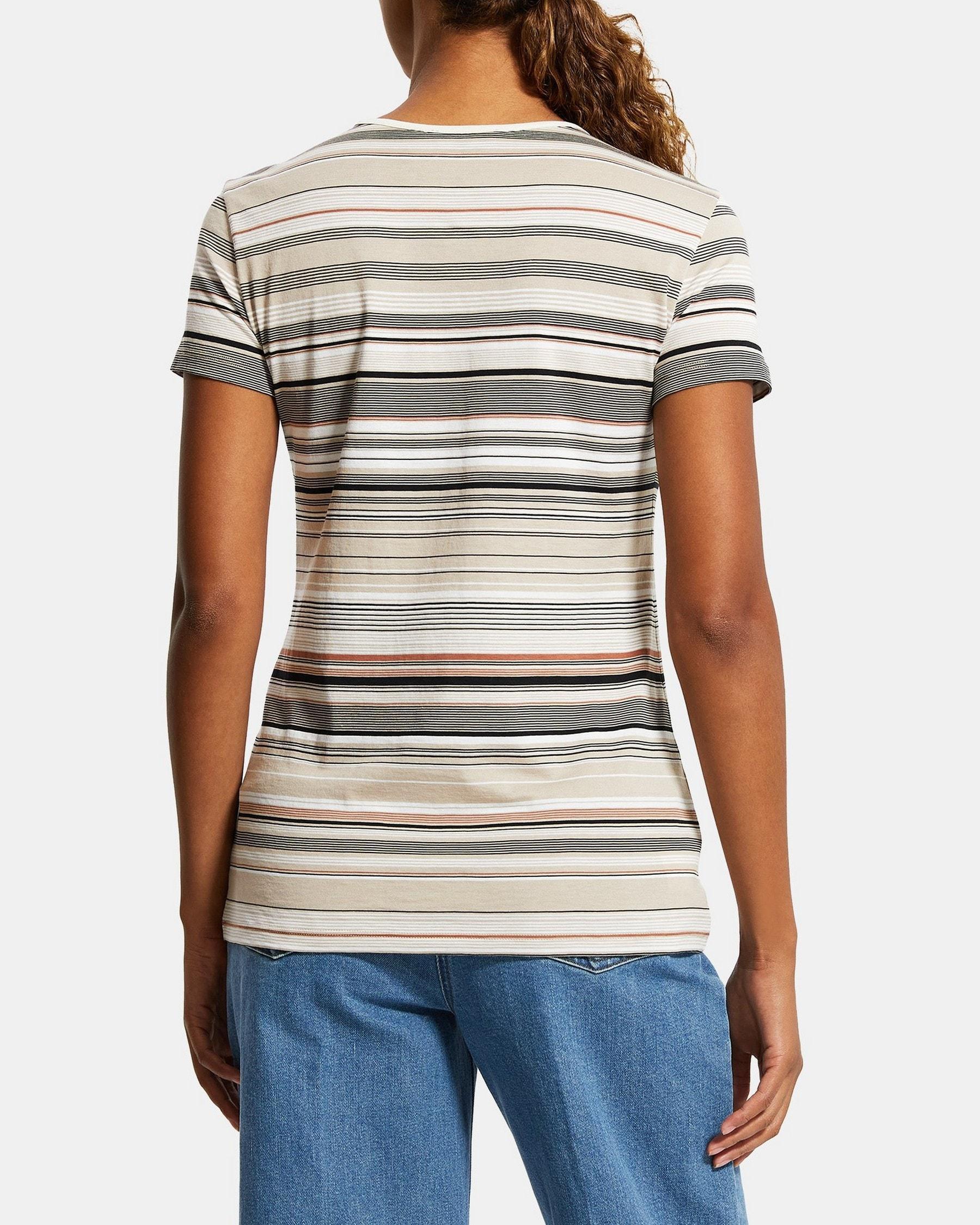 Slim Tee in Cotton Product Image