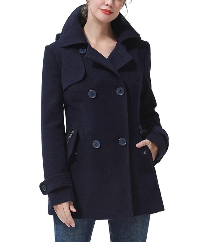 Women's Anne Wool-Blend Peacoat Product Image