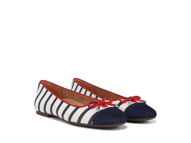VIONIC Klara White Stripe) Women's Shoes Product Image