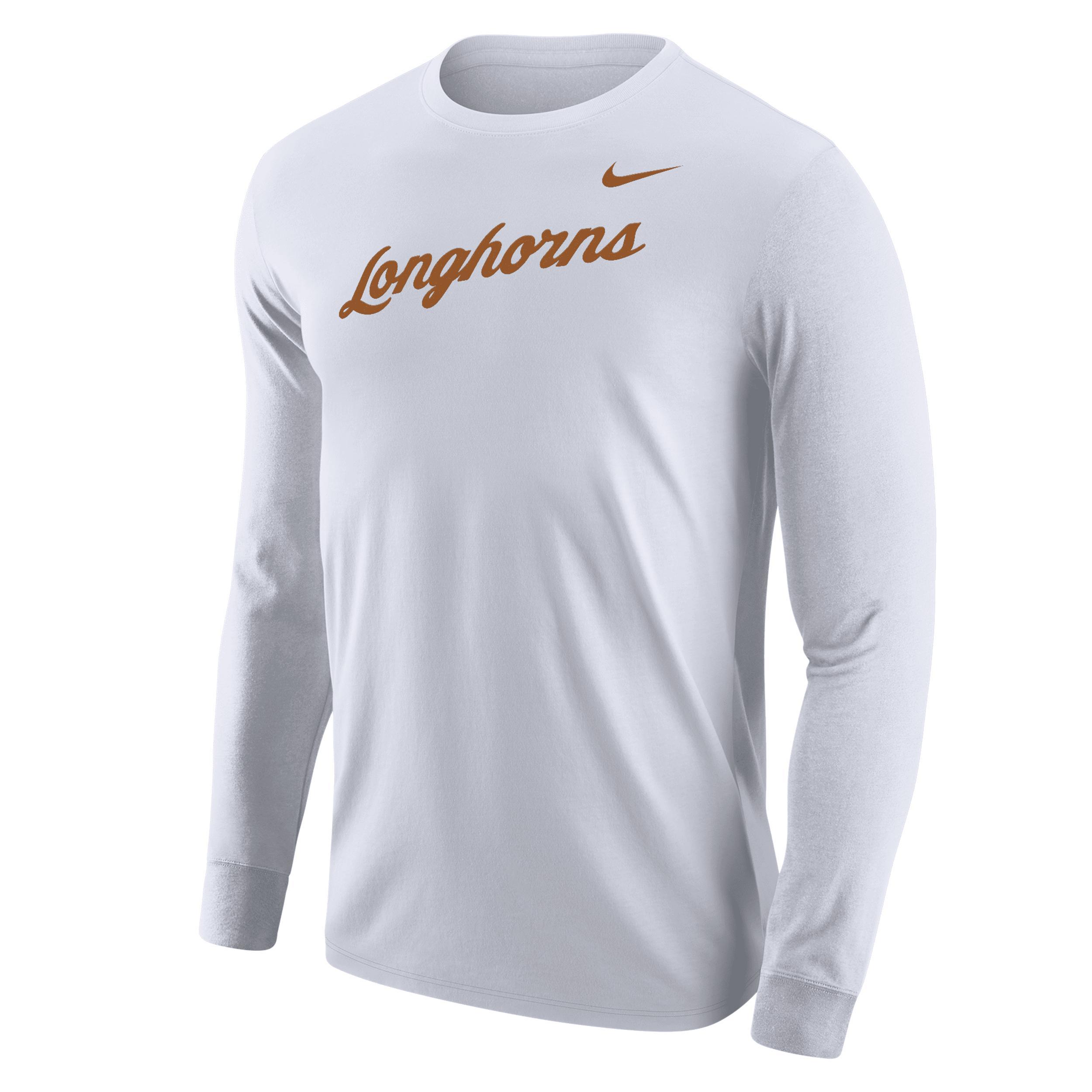 Texas Nike Men's College Long-Sleeve T-Shirt Product Image