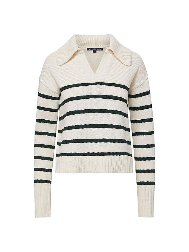 Womens Jovie Striped Pullover Sweater Product Image