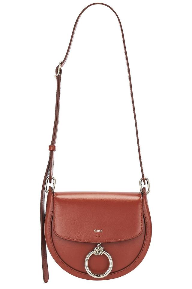 Chloe Small Arlene Crossbody Bag in Burnt Orange Product Image