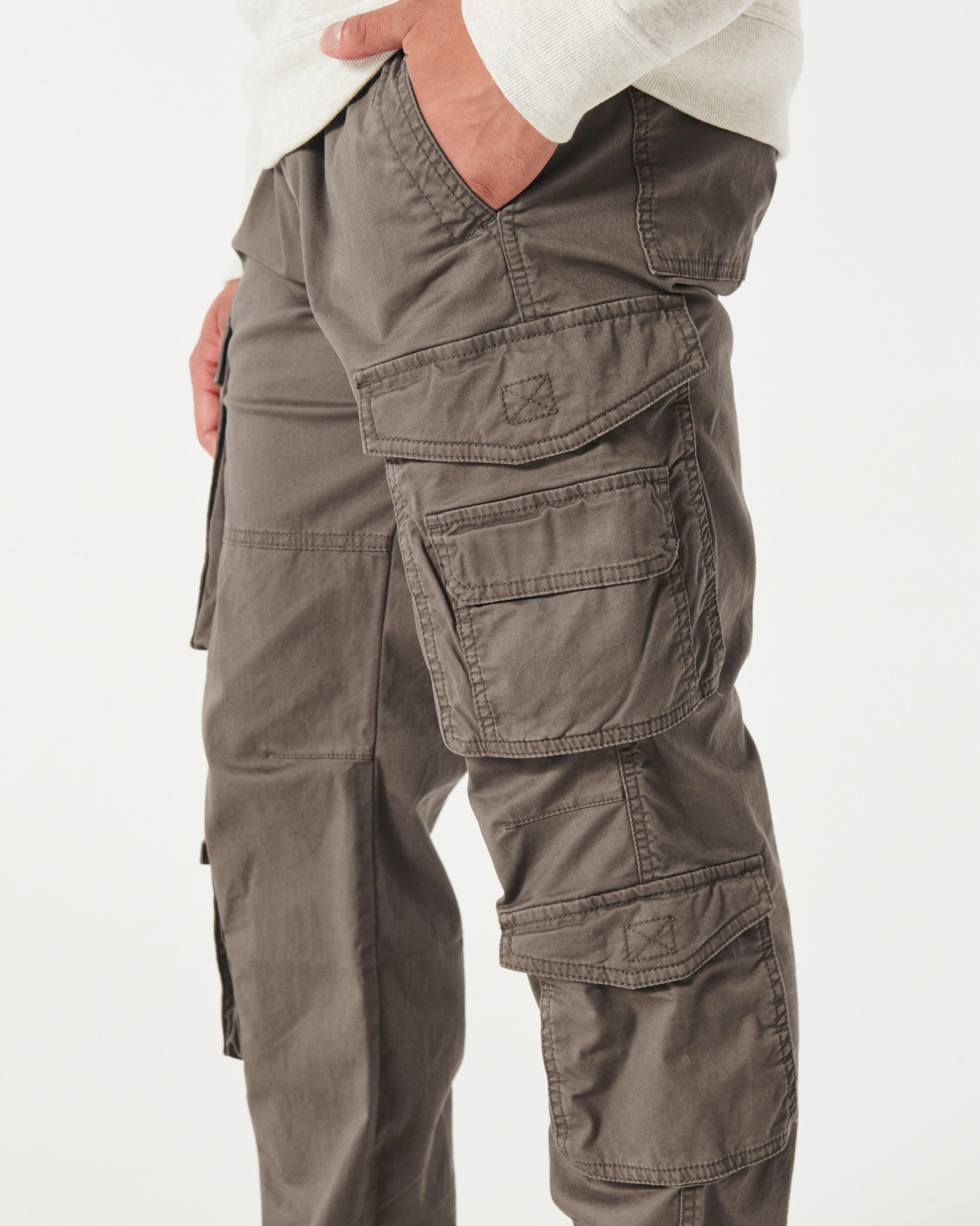 Slim Straight Cargo Pants Product Image