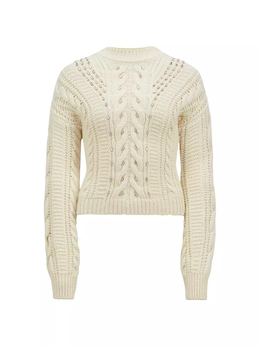 Wool Cable Knit Sweater product image