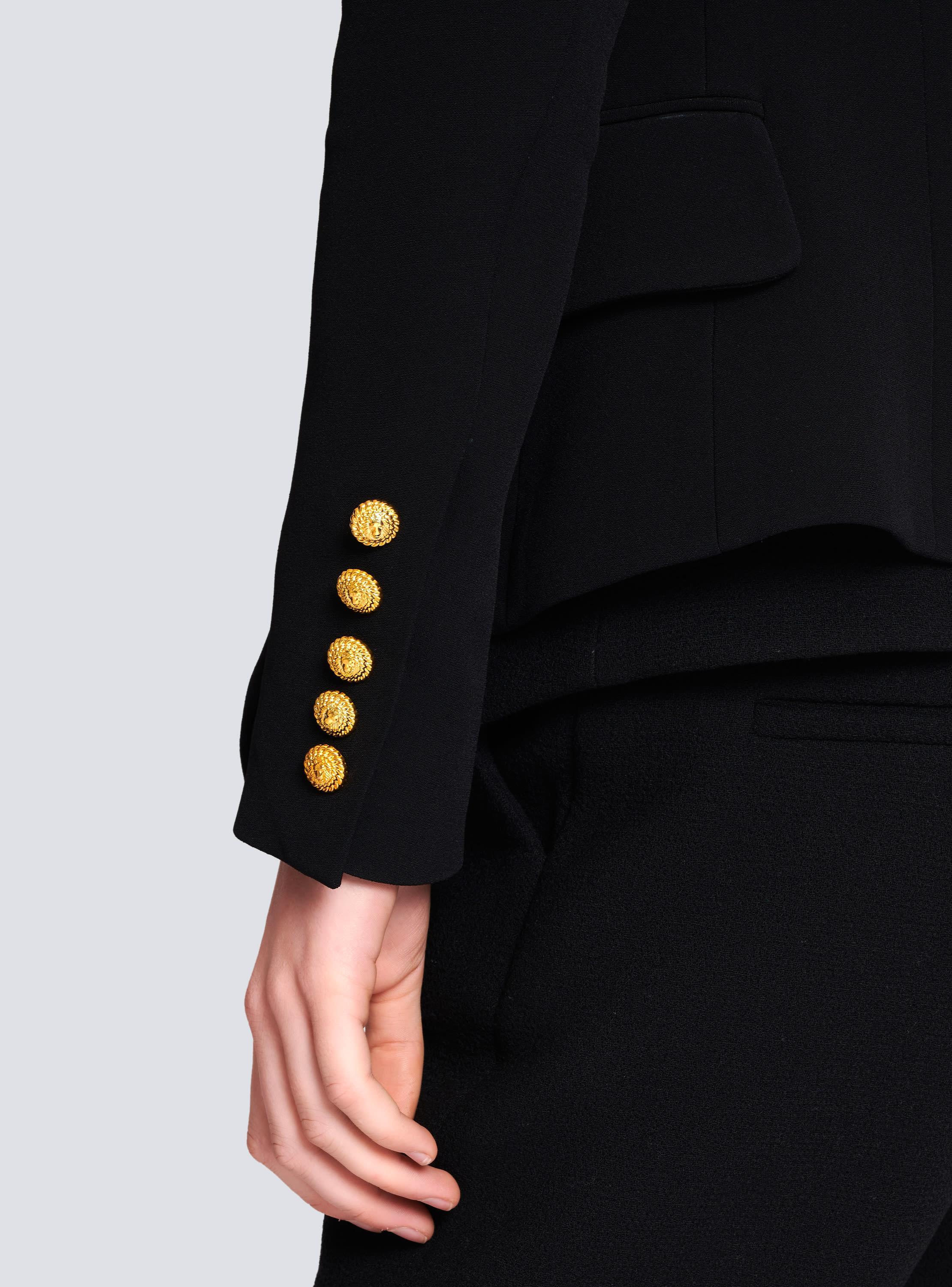 1-button crepe jacket Product Image