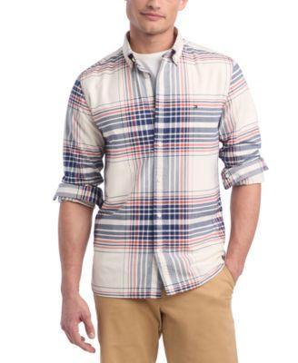 Men's Oxford Check Shirt Product Image