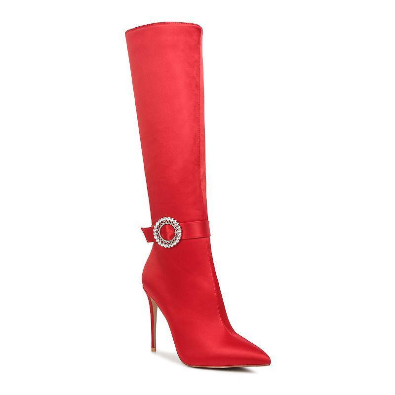 London Rag Lovestruck Womens Stiletto Knee-High Boots Product Image