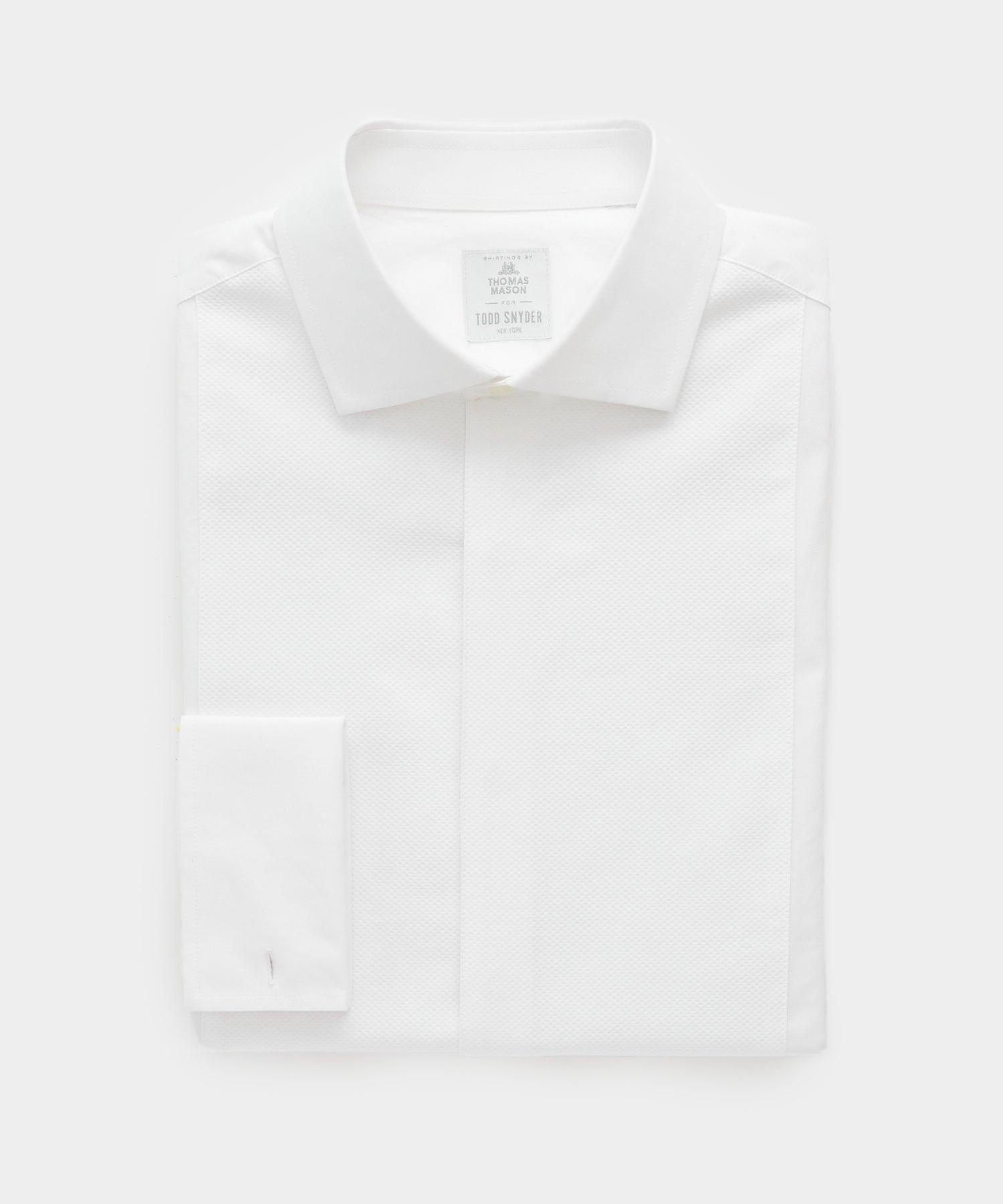 Pique Bib Tuxedo Dress Shirt Product Image