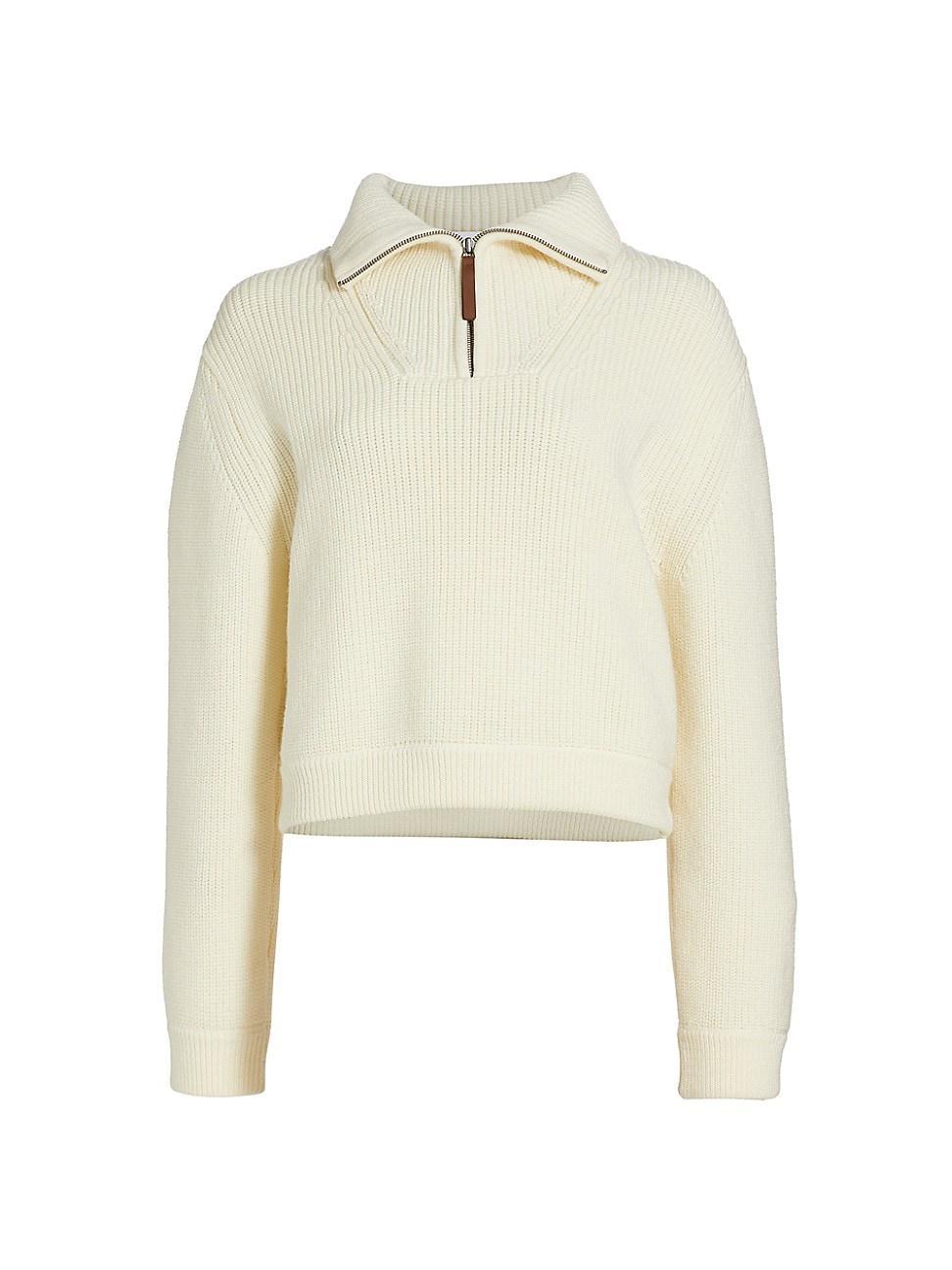 Womens Sienna Ribbed Wool Sweater product image