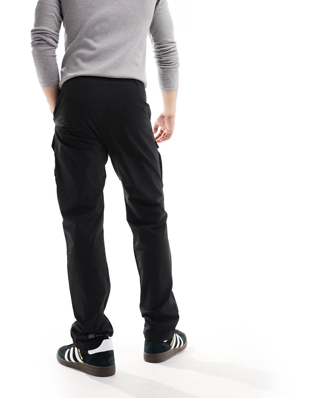 Sixth June nylon tech pants in black Product Image