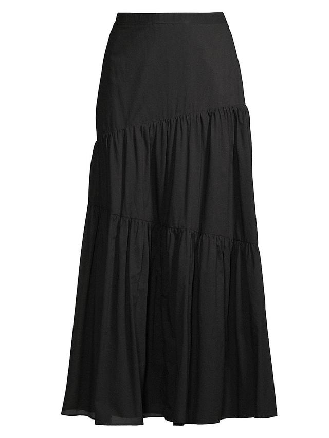 Womens Runa Tiered Maxi Skirt Product Image