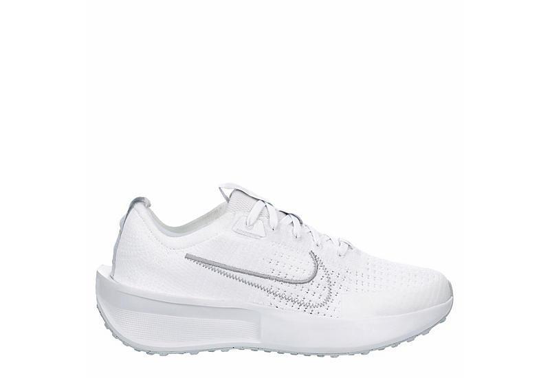 Nike Womens Nike Interact Run - Womens Running Shoes White/Saturn Gold/Dusty Cactus Product Image