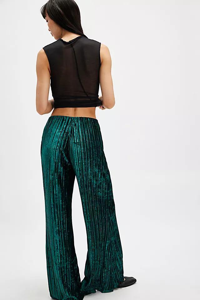 Star Sign Velvet Pants Product Image