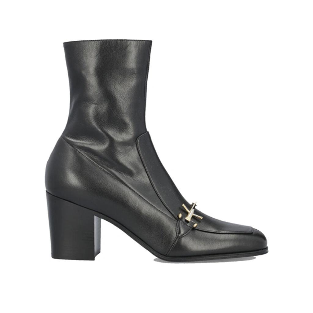 Beau Square Toe Boots In Black product image