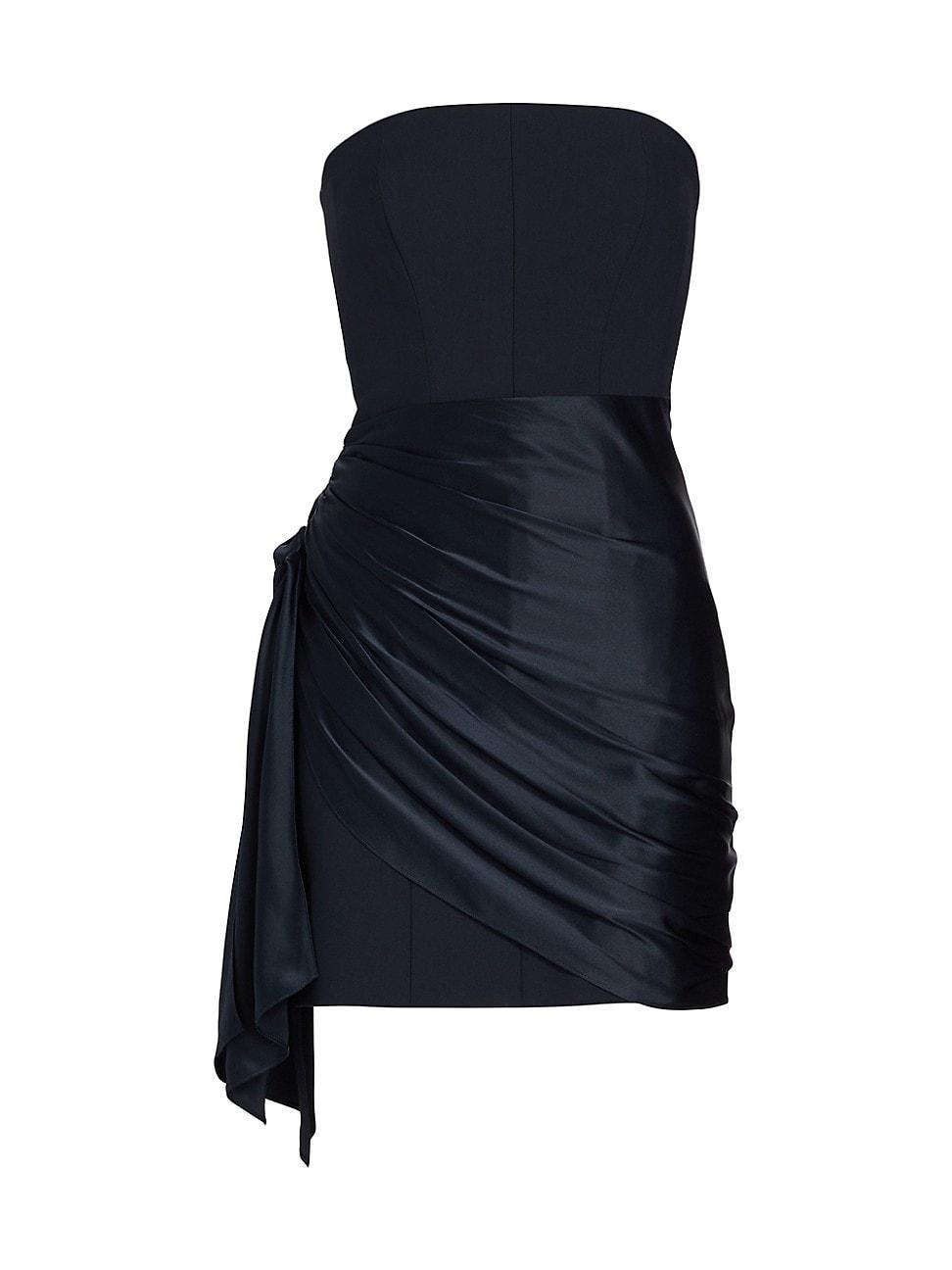 Womens Kennith Side-Tied Strapless Cocktail Dress Product Image