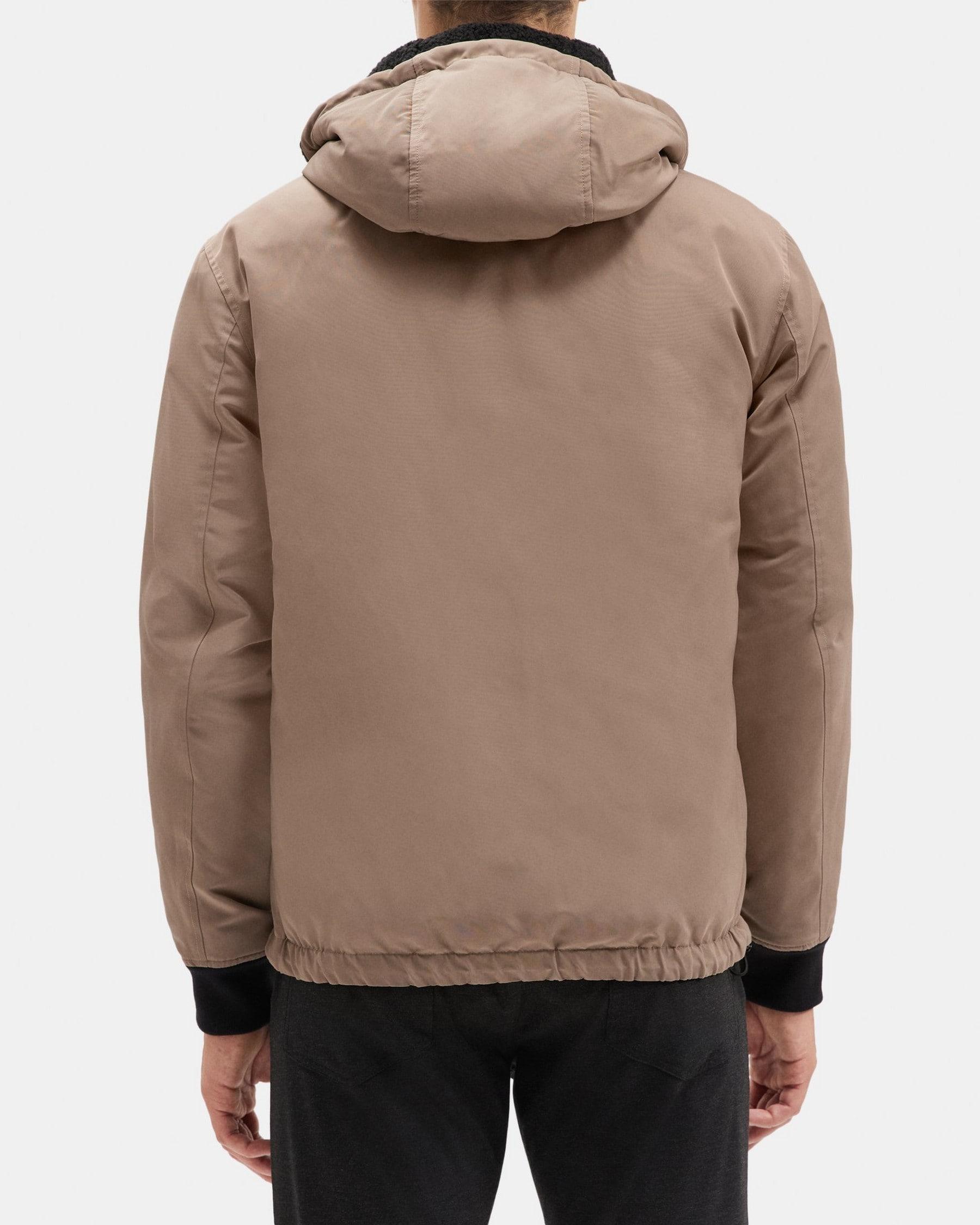 Hooded Puffer Jacket in Polyester Product Image