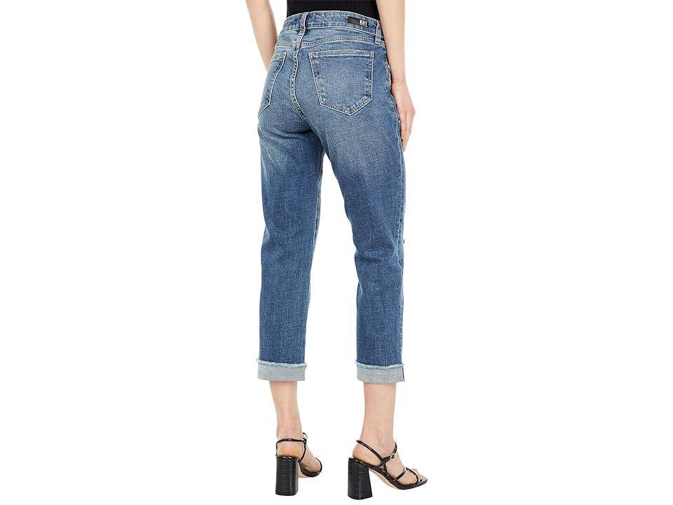 KUT from the Kloth Amy Crop Straight Leg Jeans (Bubbly) Women's Jeans Product Image