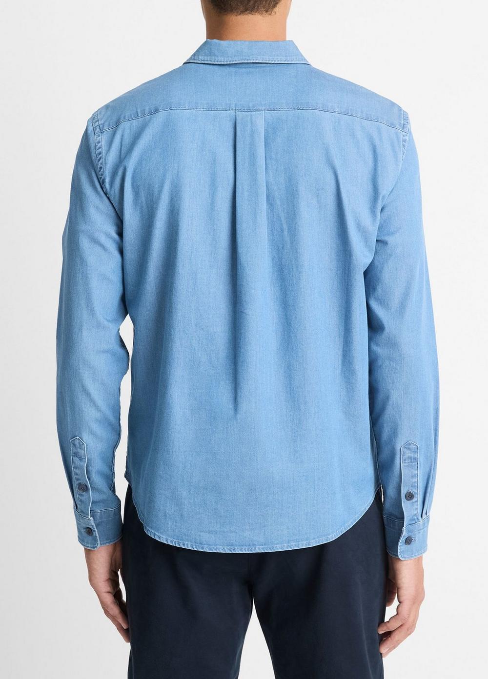 Double Patch-Pocket Cotton Shirt Product Image