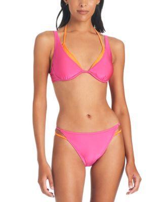 Sanctuary Womens Twice As Nice Layered Bikini Top Bottom Product Image